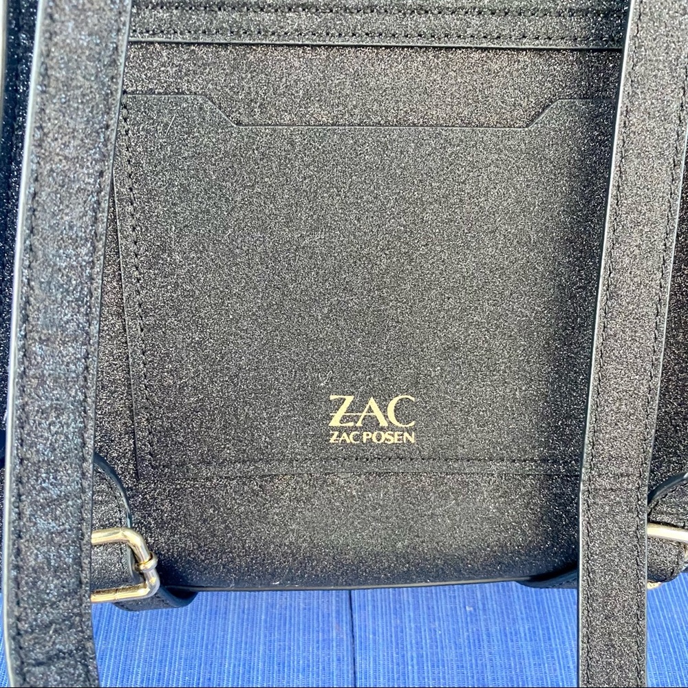 ZAC Zac Posen Glitter Eartha Convertable Backpack - Picture 11 of 16
